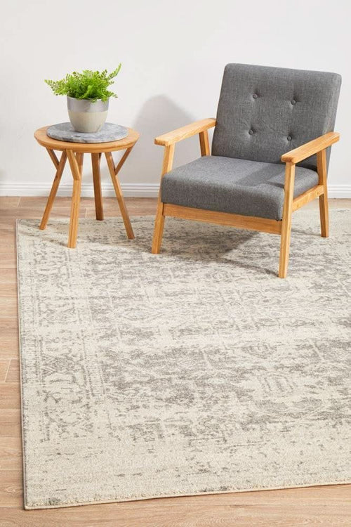 ENVI Dream White Silver Transitional Rug