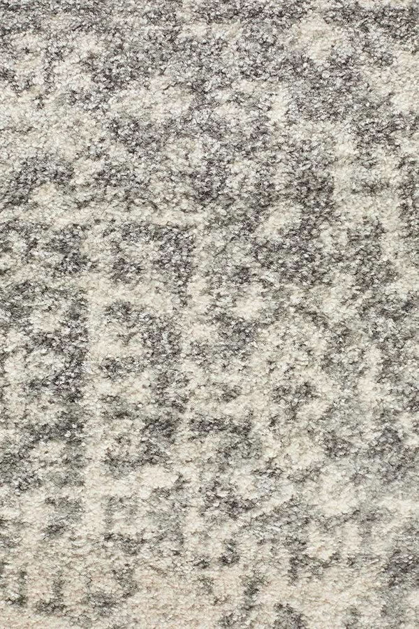 ENVI Dream White Silver Transitional Runner Rug