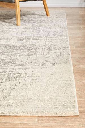 ENVI Dream White Silver Transitional Rug