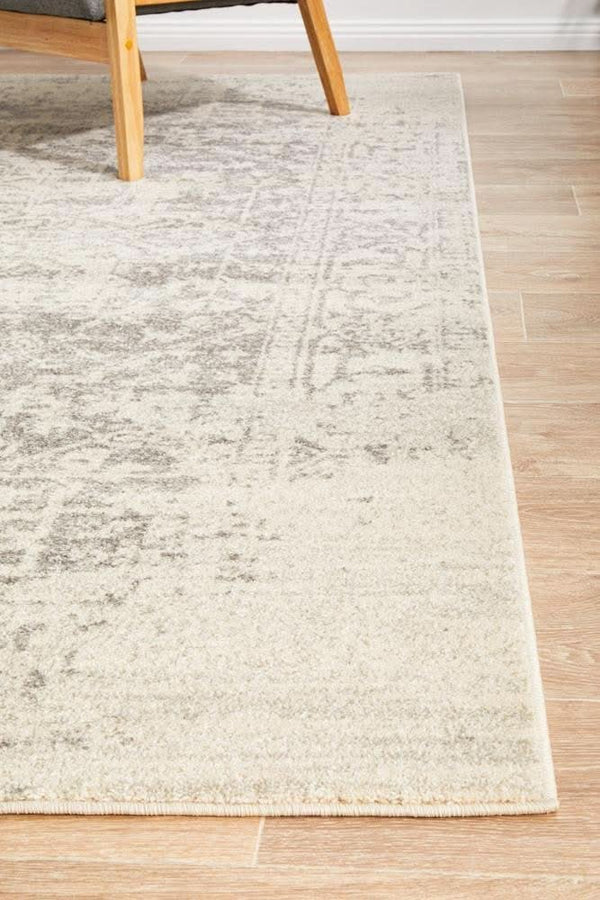 ENVI Dream White Silver Transitional Rug