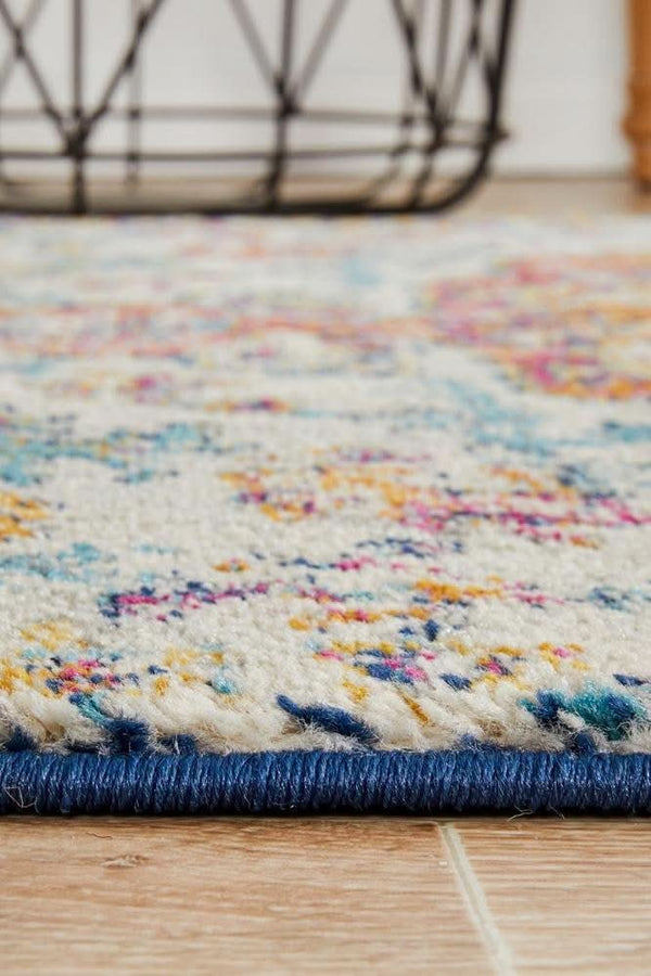 ENVI Carnival White Transitional Runner Rug