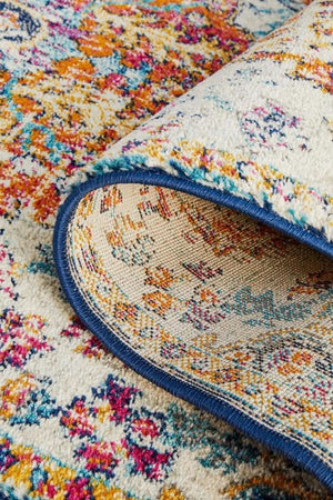 ENVI Carnival White Transitional Runner Rug