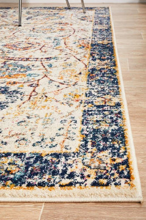 ENVI Peacock Ivory Transitional Rug