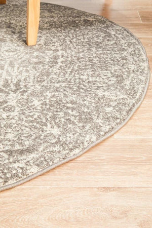 ENVI Homage Grey Transitional Round Rug