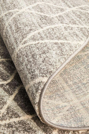 ENVI Remy Silver Transitional Round Rug