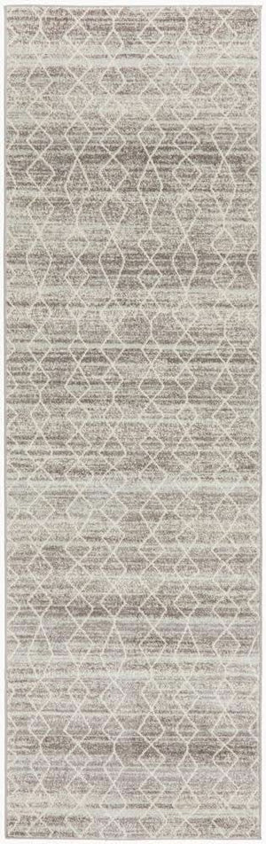 ENVI Remy Silver Transitional Runner Rug