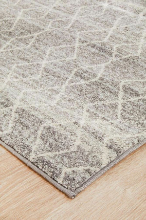 ENVI Remy Silver Transitional Runner Rug