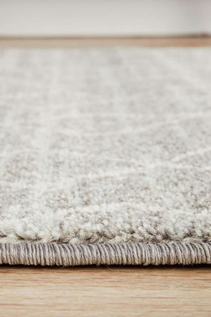 ENVI Remy Silver Transitional Runner Rug