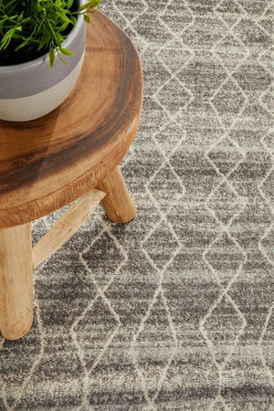 ENVI Remy Silver Transitional Runner Rug