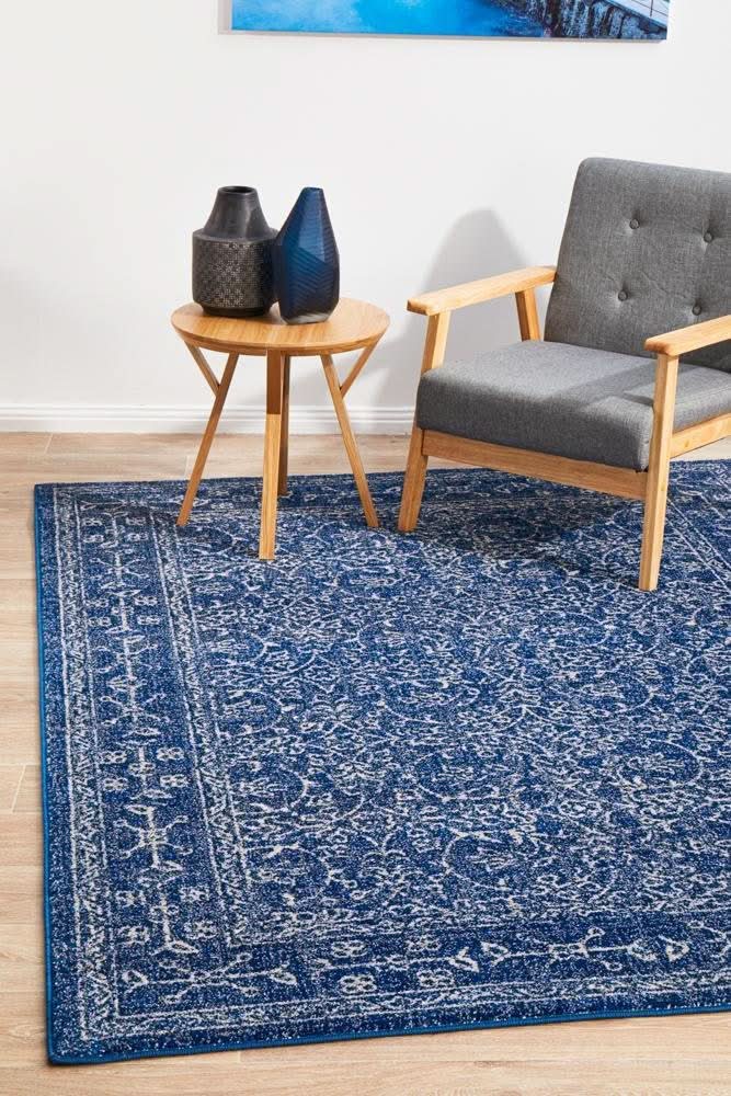 ENVI Artist Navy Transitional Rug