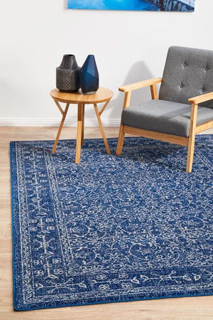 ENVI Artist Navy Transitional Rug