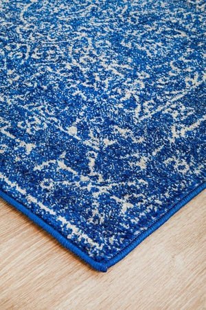 ENVI Artist Navy Transitional Runner Rug