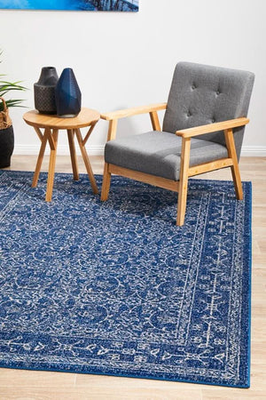 ENVI Artist Navy Transitional Rug