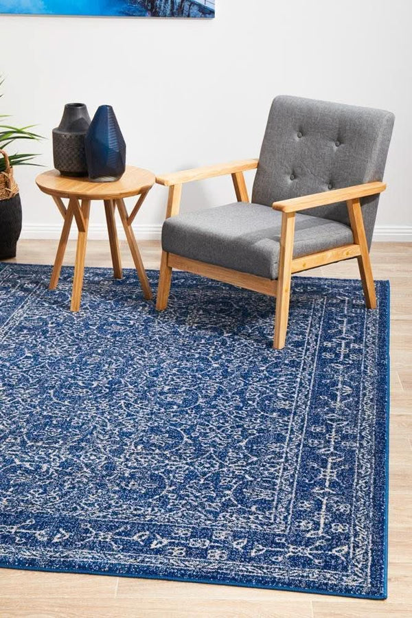 ENVI Artist Navy Transitional Rug