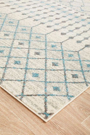 ENVI Slate White Transitional Rug