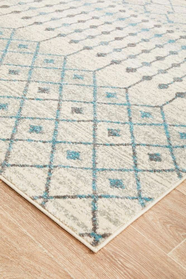 ENVI Slate White Transitional Rug