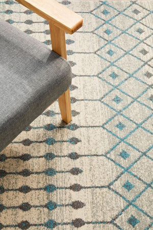 ENVI Slate White Transitional Rug