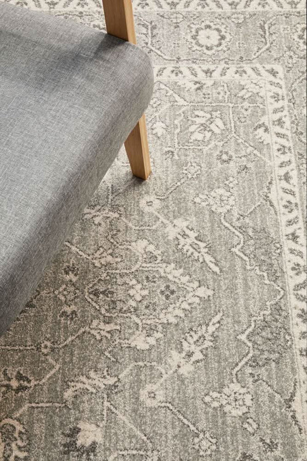 ENVI Silver Flower Transitional Rug