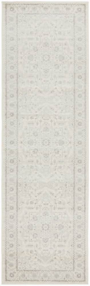 ENVI Winter White Transitional Runner Rug