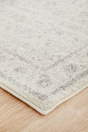 ENVI Winter White Transitional Runner Rug