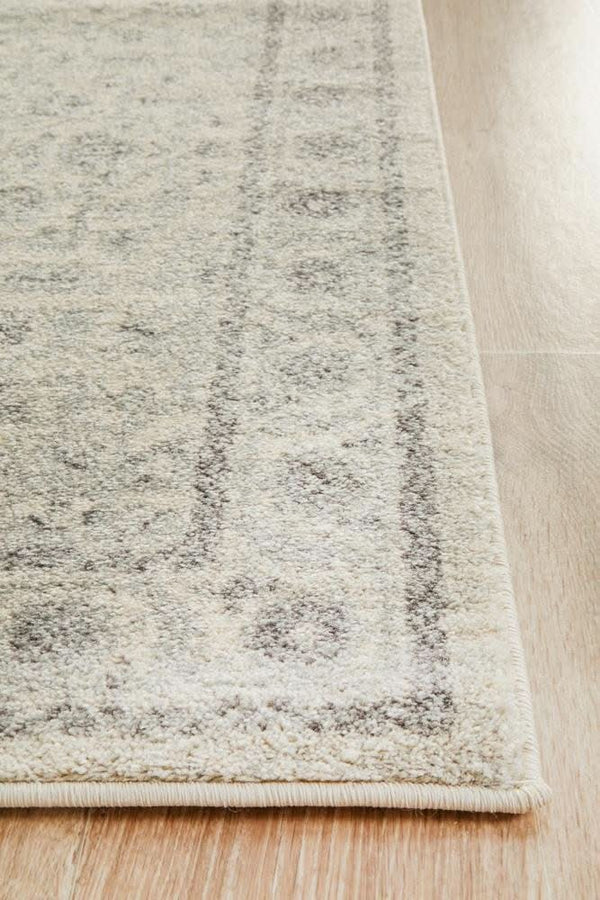 ENVI Winter White Transitional Runner Rug