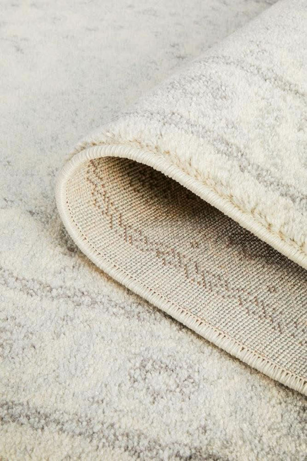 ENVI Winter White Transitional Runner Rug