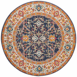 ENVI Splash Multi Transitional Round Rug
