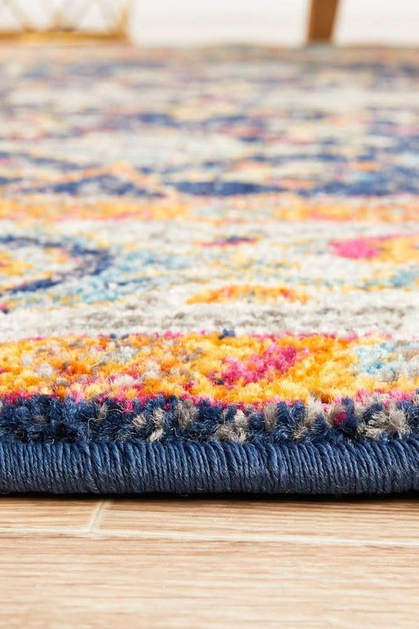 ENVI Splash Multi Transitional Round Rug