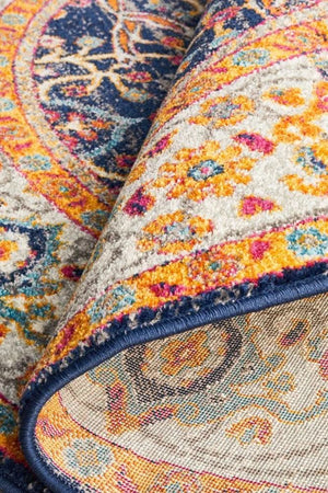 ENVI Splash Multi Transitional Round Rug