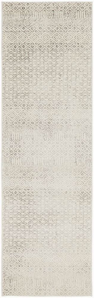 ENVI Diamond Grey Transitional Runner Rug