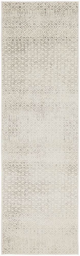 ENVI Diamond Grey Transitional Runner Rug