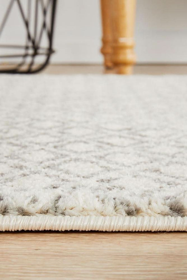 ENVI Diamond Grey Transitional Runner Rug