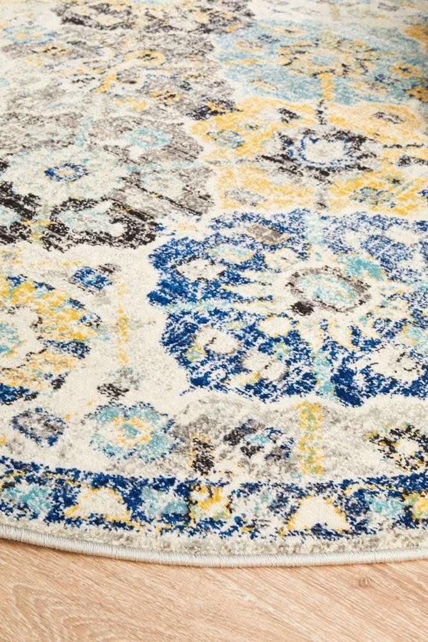 ENVI Poppy Multi Transitional Round Rug