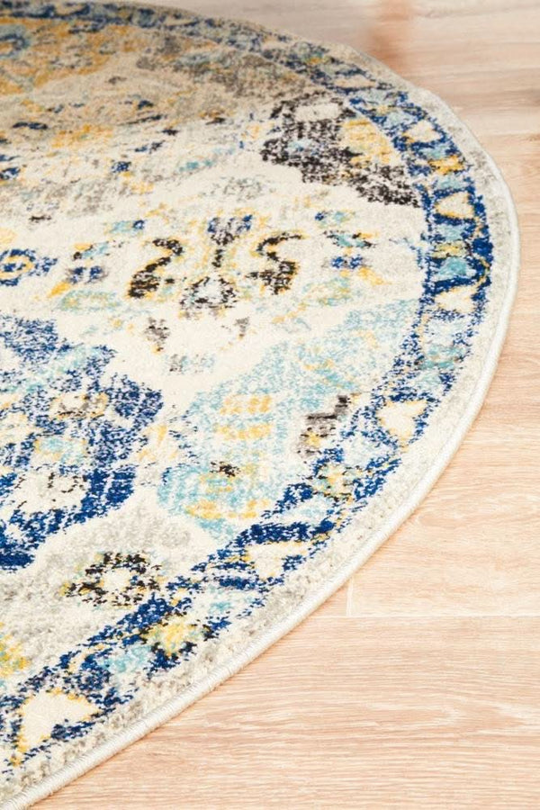 ENVI Poppy Multi Transitional Round Rug