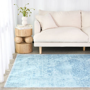 Antique Rugs Aquamarine Rug