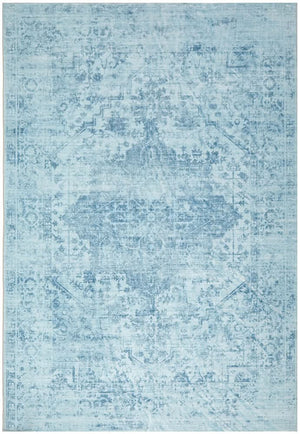 Antique Rugs Aquamarine Rug