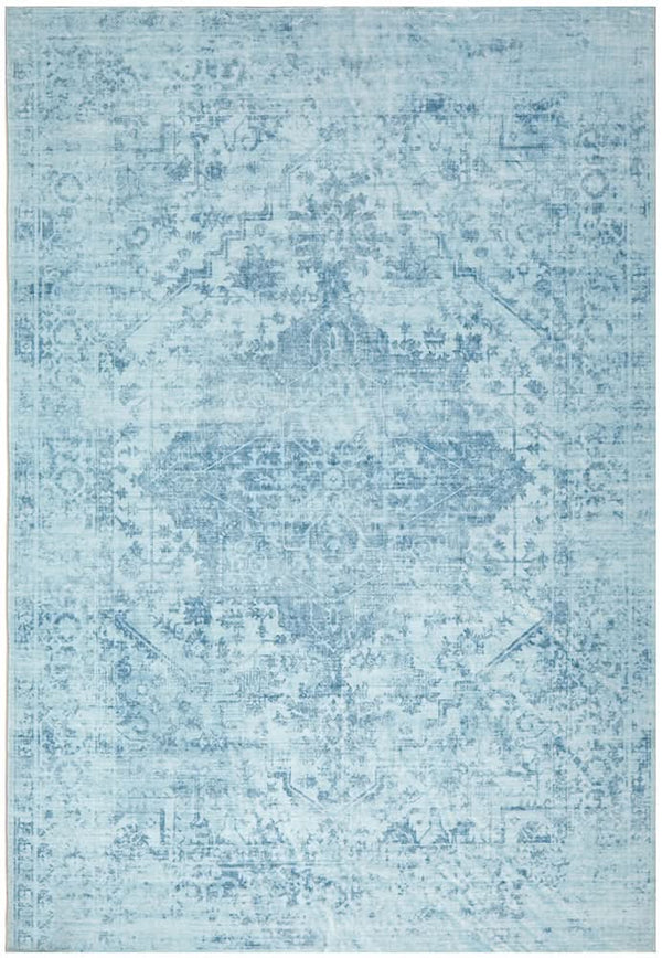 Antique Rugs Aquamarine Rug