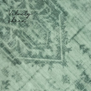 Antique Rugs Emerald Green Rug