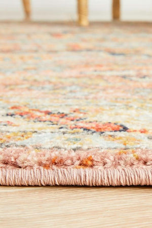 CHARM 850 Salmon Round Rug