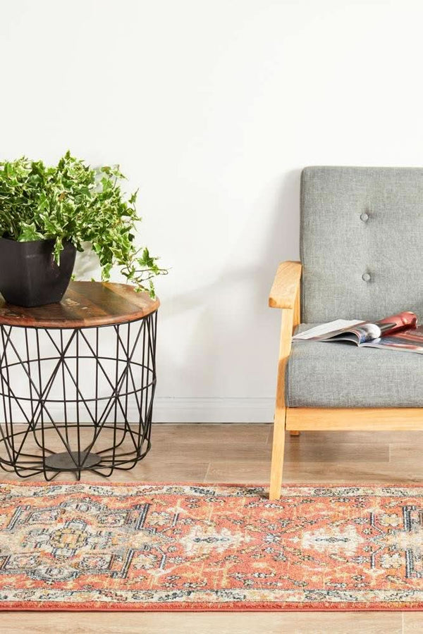 CHARM 850 Terracotta Runner Rug