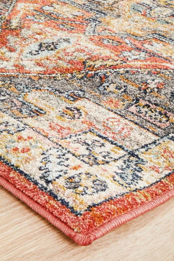 CHARM 850 Terracotta Runner Rug