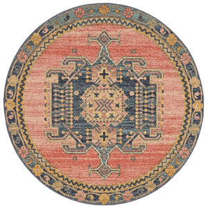 CHARM 852 Earth Round Rug