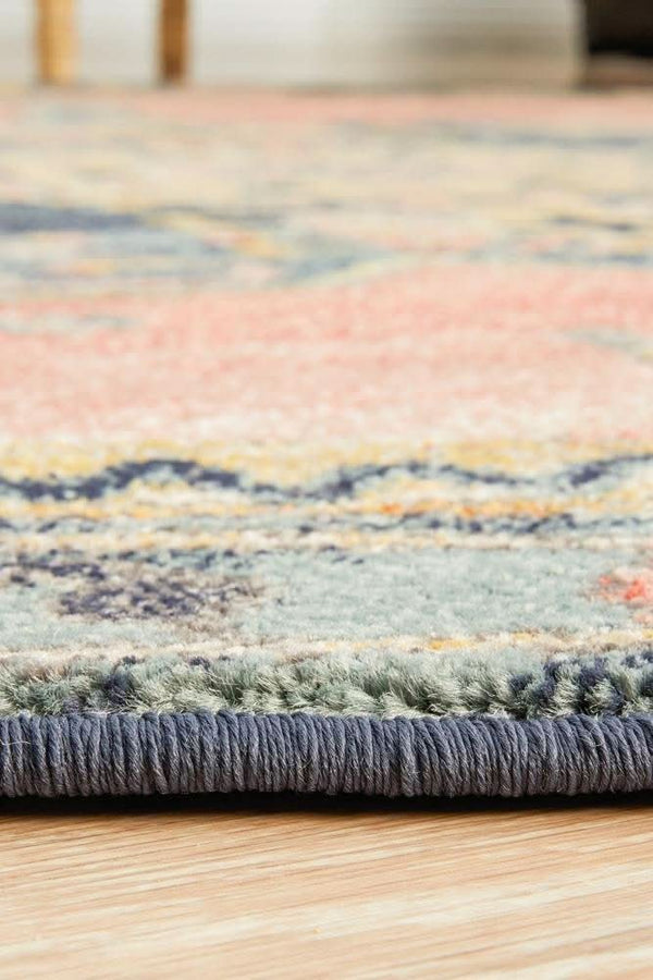 CHARM 852 Earth Round Rug