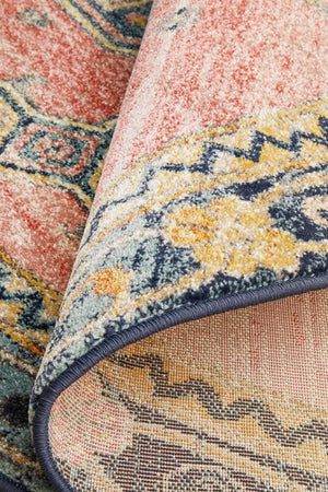 CHARM 852 Earth Round Rug