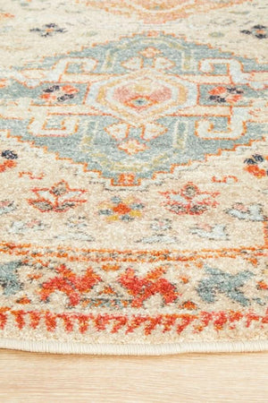 CHARM 854 Autumn Round Rug