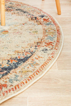 CHARM 854 Autumn Round Rug