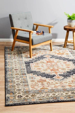 CHARM 855 Ecru Rug