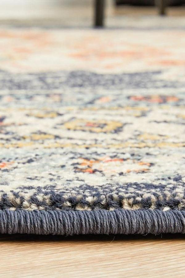 CHARM 855 Ecru Round Rug