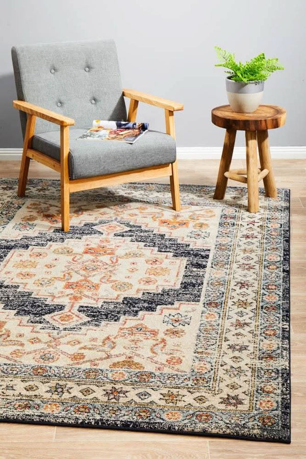 CHARM 855 Ecru Rug