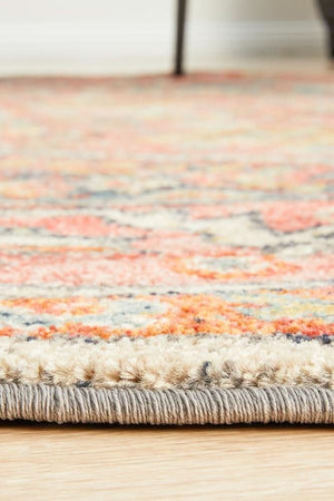 CHARM 856 Crimson Round Rug